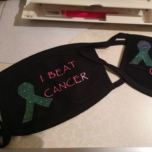 I Beat Cancer Mask